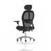 Sanderson II Black Fabric Mesh Back Chair - OP000244 24058DY