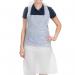 ValueX Disposable Aprons 16 Micron White Flat (Pack 100) - DAF100WH 24060EA