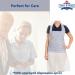 ValueX Disposable Aprons 16 Micron White Flat (Pack 100) - DAF100WH 24060EA