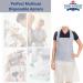 ValueX Disposable Aprons 16 Micron White Flat (Pack 100) - DAF100WH 24060EA