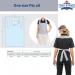 ValueX Disposable Aprons 16 Micron White Flat (Pack 100) - DAF100WH 24060EA