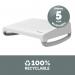 Fellowes Breyta Footrest White - 100016563 24142FE