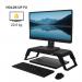 Fellowes Hana LT Monitor Stand Black - 100016996 24170FE