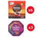 Nescafe Original Instant Coffee 750g x 6 plus Quality Street Chocolates Tub 600g x 3 FREE 24219XX