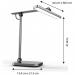 Unilux Pureline Ergonomic Desk Lamp Grey - 400184828 24254HB