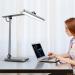 Unilux Pureline Ergonomic Desk Lamp Grey - 400184828 24254HB