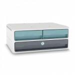 CEP Riviera by Cep MoovUp Secure Module Drawer Unit BlueGreyWhite - 1091212961 24310CE