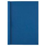 GBC Thermal Binding Cover A4 3mm Clear PVC Front Royal Blue Leathergrain Back (Pack 100) - IB451010 24413AC