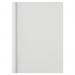 GBC Thermal Binding Cover A4 3mm Clear PVC Front White Silk Gloss Back (Pack 100) - IB370021 24455AC