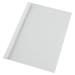 GBC Thermal Binding Cover A4 4mm Clear PVC Front White Silk Gloss Back (Pack 100) - IB370038 24462AC