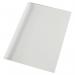 GBC Thermal Binding Cover A4 6mm Clear PVC Front White Silk Gloss Back (Pack 100) - IB370045 24469AC