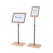 Rocada Natural A3 Display Stand Oak - NAT0706 24527RC