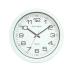 Seco Quartz 24 Hour Wall Clock 255mm Diameter White - 777 24583SS