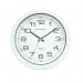 SECO Quartz 24 Hour Wall Clock 255mm Diameter White - 777 24583SS