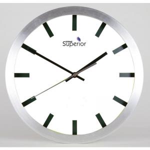 Seco Quartz Aluminium Wall Clock 300mm Diameter A1209k 24604ss