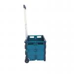 Seco Collapsible Shopping Cart Blue/Black - ZY-LC-BLUA 24618SS