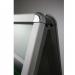 SECO Aluminium Snap Frame A-Board 32mm A2 Silver - A2AB 24639SS