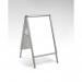 SECO Aluminium Snap Frame A-Board 32mm A2 Silver - A2AB 24639SS