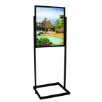 Seco Double-sided Eco Information Board 1 Panel Black - EIB-1BLK 24849SS