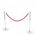 SECO Standard Chrome Posts with 1.5m Rope - CAFEPOSTCHROME 24975SS