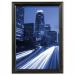 SECO A3 Snap Frame 25mm Satin Black Finish - BLACKA3 25003SS