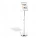 Durable Floor Stand with Aluminium Snap Frame A4 - 479823 25094DR