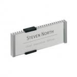 Durable Aluminium Doorplate Info Sign 149x52.5mm - 480023 25108DR