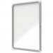 Nobo Premium Plus Outdoor Lockable Magnetic Whiteboard Display Case Aluminium Frame 9 x A4 White 709x970mm 1902580 