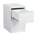 Phoenix FC Series 2 Drawer Filing Cabinet Grey with Key Lock - FC1002GGK 