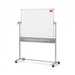 Nobo Mobile Magnetic Nano Clean Whiteboard Aluminium Frame 900x1200mm 1901029 25631AC