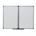 Nobo Confidential Lockable Non-Magnetic Whiteboard Aluminium Frame 900x1200mm 31630514 25687AC