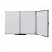 Nobo Confidential Lockable Non-Magnetic Whiteboard Aluminium Frame 900x1200mm 31630514 25687AC