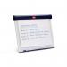 Nobo Barracuda Desktop Flipchart Easel Magnetic 675x550mm 1902267 25694AC