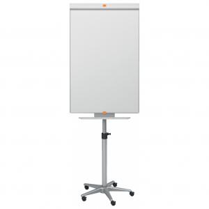 Nobo Barracuda Mobile Flipchart Easel Magnetic 745x690mm Grey 1902386