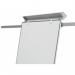 Nobo Classic Nano Clean Mobile Flipchart Easel Magnetic with Extension Arms Magnetic 700x745mm Silver 1901920 25722AC