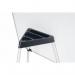 Bi-Office Earth Kyoto Tripod Easel With Magnetic Paper Roll Kit and Extendable Arms 700x100mm - EA144061731 25731BS