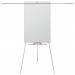 Nobo Classic Nano Clean Tripod Flipchart Easel Magnetic with Extension Arms Magnetic 685x1000mm Silver 1901918 25736AC