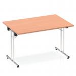 Dynamic Impulse 1200mm Folding Rectangular Table Beech Top I000690 25768DY