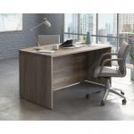 Affiliate Bow Front Office Desk 1500 x 870mm Hudson Elm Finish - 5427428 25787TK