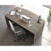 Affiliate Bow Front Office Desk 1500 x 870mm Hudson Elm Finish - 5427428 25787TK