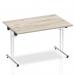 Dynamic Impulse 1200mm Folding Rectangular Table Grey Oak Top I003269 25943DY