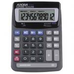 Aurora Heavy Duty 12 Digit Desktop Calculator Grey - DT85V 25948JG