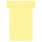 Nobo T-Cards A50 Size 2 Yellow (Pack 100) 2002004 26121AC