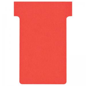 Nobo T-Cards A50 Size 2 Red Pack 100 2002003 26135AC