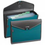 Snopake Zeon 6 Part Organiser A4 Turquoise 15893 26137SN