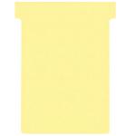 Nobo T-Cards A80 Size 3 Yellow (Pack 100) 2003004 26163AC