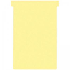 Nobo T-Cards A110 Size 4 Yellow Pack 100 2004004 26205AC