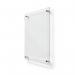 Deflecto A3 Wall Mounted Acrylic Poster Holder Literature Display Sign Holder Crystal Clear - AA3PH1 26326DF