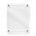 Deflecto A3 Wall Mounted Acrylic Poster Holder Literature Display Sign Holder Crystal Clear - AA3PH1 26326DF