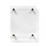 Deflecto A5 Wall Mounted Acrylic Poster Holder Literature Display Sign Holder Crystal Clear - AA5PH1 26340DF